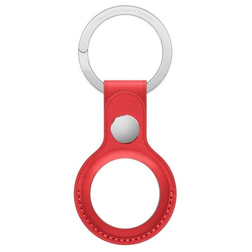 фото Брелок- подвеска для apple airtag leather key ring red mk103zm/a