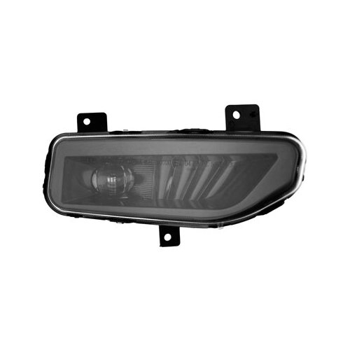 фото Фары противотуманные светодиодные автомобильные mtf light nissan new, линза, 12в, 5000к, 8вт, есе r19, e4 комплект (black)