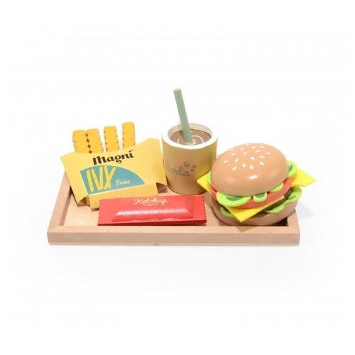 фото Набор обед с гамбургером magni