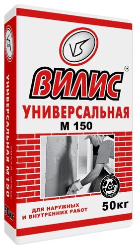 Пескобетон Вилис М-150, 50 кг Пескобетон Вилис М-150, 50 кг