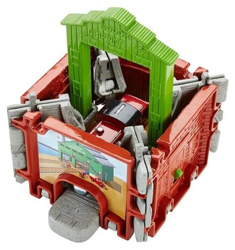 Железная дорога Fisher-Price Стартовый набор "Салти в доках", серия Adventure, FBC54 Железная дорога Fisher-Price Стартовый набор "Салти в доках", серия Adventure, FBC54