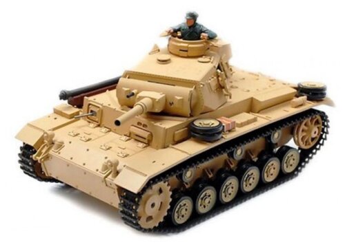 Танк Heng Long Tauch Panzer III (3849-1) 1:16 54.5 см Танк Heng Long Tauch Panzer III (3849-1) 1:16 54.5 см