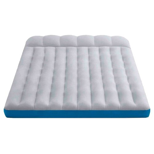 фото Надувной матрас intex camping mat (67999), серый/синий