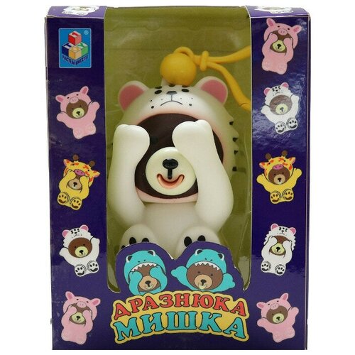 фото Интерактивная игрушка "мишка-дразнюка. костюм снежного барса" 1 toy