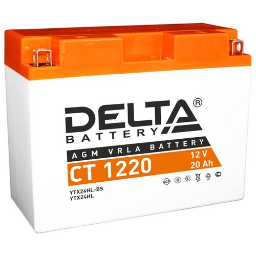 фото Мото аккумулятор delta battery ct 1220