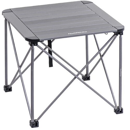 фото Стол naturehike nh outdoor aluminum folding table medium titanium