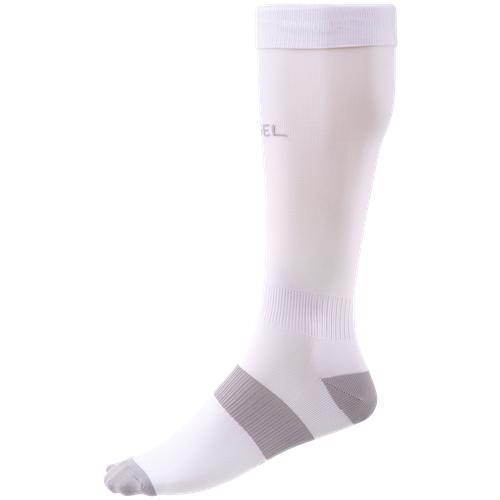 фото Гетры футбольные jogel, размер 39-42, серый, белый