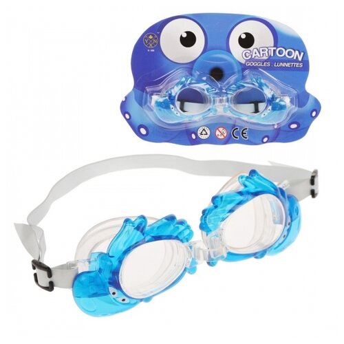 фото Очки для плавания детские осминог наша игрушка