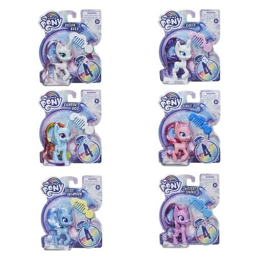 фото Игровой набор hasbro my little pony волшебная пони с расческой, 6 видов