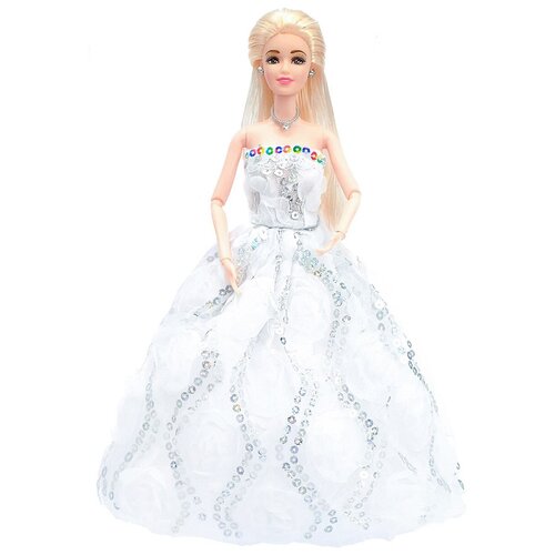 фото Кукла-модель невеста анна шарнирная, в платье happy valley 3043587 .