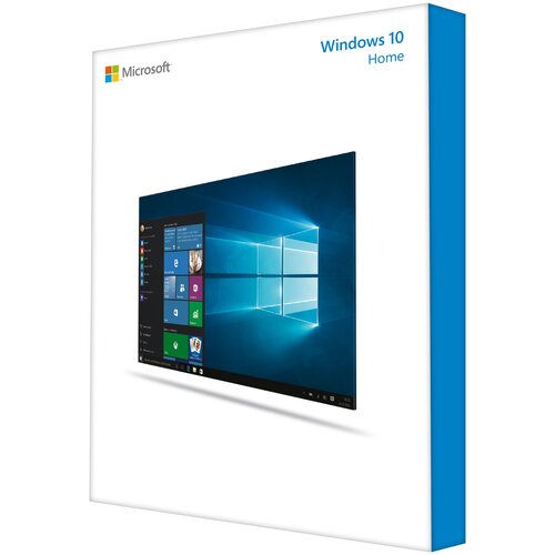 фото Microsoft windows 10 home 32-bit/64-bit, только лицензия, мультиязычный, кол-во лицензий: 1, срок действия: бессрочная, электронный ключ