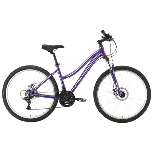 фото Горный (mtb) велосипед stark luna 26.2 d (2021) фиолетовый 18" (требует финальной сборки)