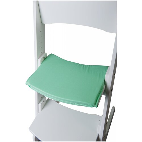 фото Мягкая подушка для растущего стула alpika-brand eco materials сlassic, мятная