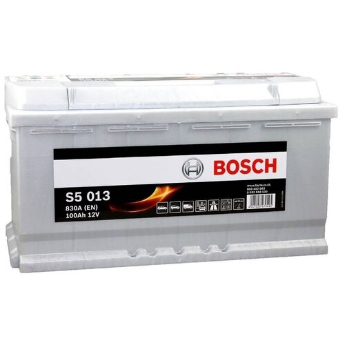 фото Автомобильный аккумулятор bosch s5 013 (0 092 s50 130)