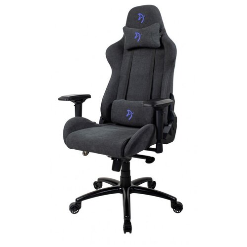 фото Компьютерное кресло arozzi verona signature soft fabric игровое, обивка: текстиль, цвет: blue logo