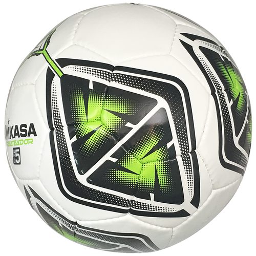 фото Футбольный мяч mikasa regateador белый/зеленый/черный 5