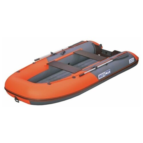 фото Надувная лодка boatsman bt320a цвет графитово-оранжевый +