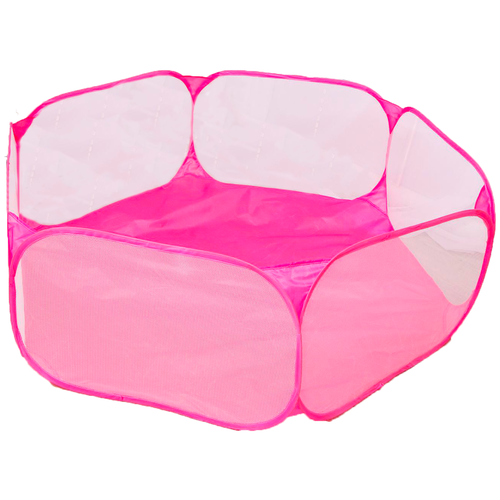 фото Детский манеж, сухой бассейн для шариков розовый 120х120х38 см 5119107 . сима-ленд