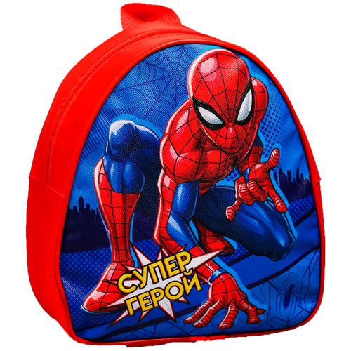 фото Рюкзак детский "супер-герой", человек-паук, 21 x 25 см marvel