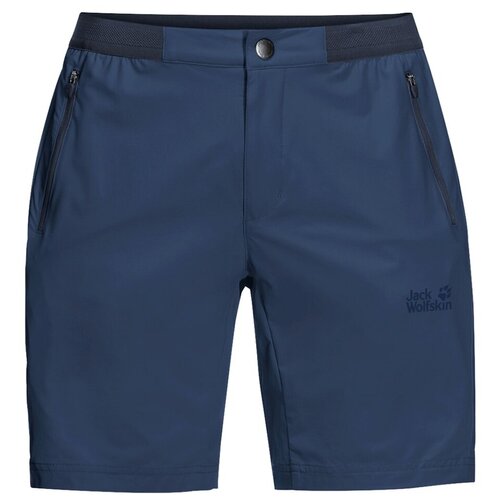 фото Шорты мужские jack wolfskin trail shorts размер 48 dark indigo