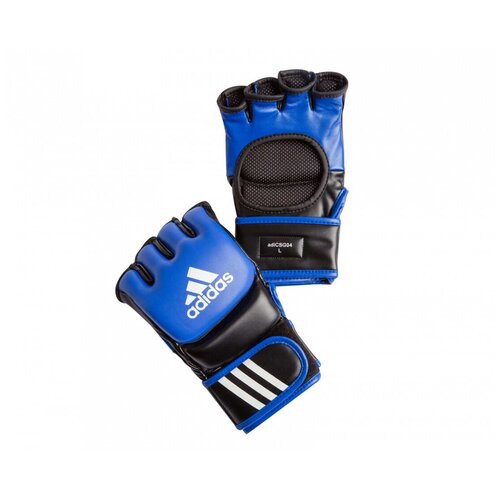 фото Перчатки для смешанных единоборств adidas ultimate fight сине-черные м