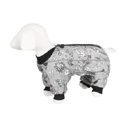 фото Yami-yami одежда о. утепленный комбинезон для собак на синтепоне с рисунком комикс, йоркширский терьер 39508, 0,100 кг noname