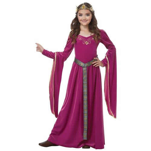 фото Костюм california costumes королева круглого стола 00572, розовый, размер s (6-8 лет)