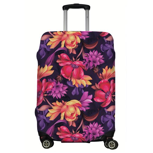 фото Чехол для чемодана"flowers". размер l. lejoy
