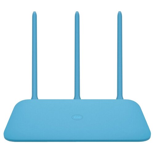 фото Wi-fi роутер xiaomi mi wi-fi router 4q, голубой