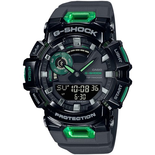 фото Наручные часы casio наручные часы casio g-shock gba-900sm-1a3 спорт, зеленый, черный