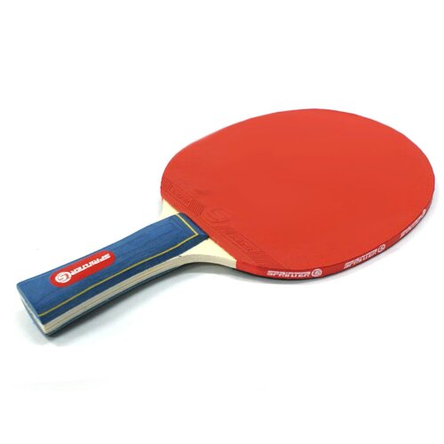 фото Ракетка ping pong для начинающих игроков. однослойная без губки, жесткая. форма ручки: коническая :(н007): sprinter