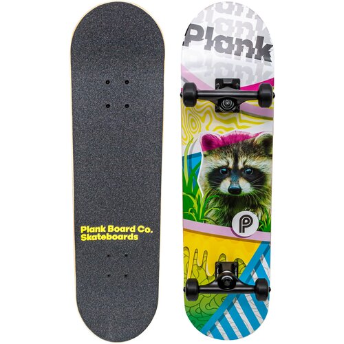 фото Скейтборд plank скейтборд plank raccoon 31,875*8