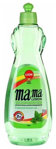Mama Lemon Жидкость для мытья посуды Green tea Mama Lemon Жидкость для мытья посуды Green tea