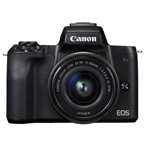 фото Фотоаппарат canon eos m50 kit черный 15-45mm is stm lp-e12