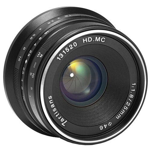 Фото - Объектив 7Artisans 25mm F1.8 Fujifilm X черный объектив