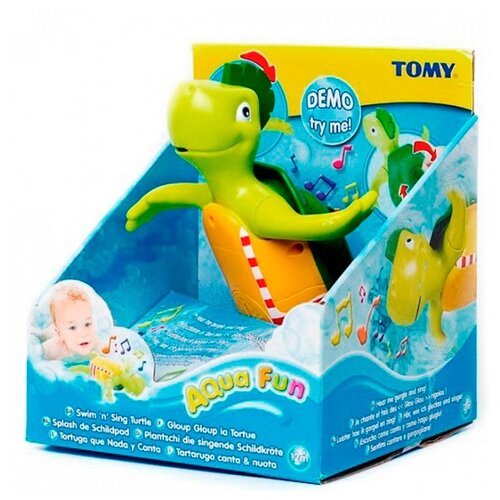 Игрушка для ванной Tomy Поющая черепаха (E2712) Игрушка для ванной Tomy Поющая черепаха (E2712)