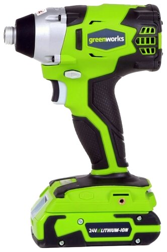 Винтоверт greenworks GD24ID 2.0Ah x2 Гайковерты Винтоверт greenworks GD24ID 2.0Ah x2 Гайковерты