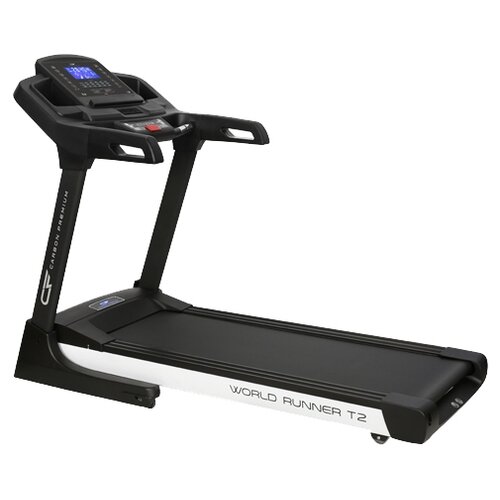 фото Беговая дорожка carbon fitness world runner t2, черный/серый