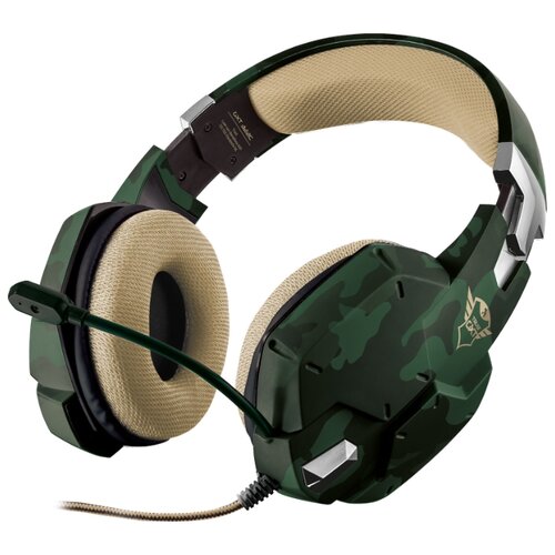 фото Компьютерная гарнитура trust gxt 322 jungle camo