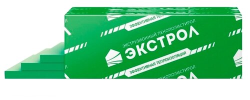 Экструдированный пенополистирол (XPS) Экстрол 40 118х58см 100мм 4 шт Экструдированный пенополистирол (XPS) Экстрол 40 118х58см 100мм 4 шт
