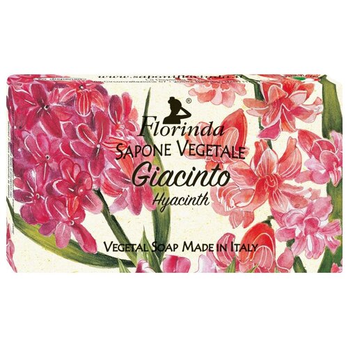 Фото - Florinda Мыло кусковое Цветы и цветы Giacinto, 100 г мыло florinda весенние цветы mughetto 100 г