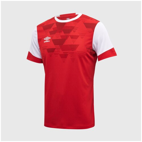 фото Футболка игровая umbro vier 65712u-a54, р-р l, белый