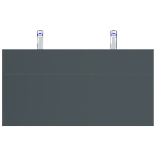 фото Тумба под раковину am.pm inspire 2.0, шхгхв: 120.8х49.2х60 см, цвет: графит матовый