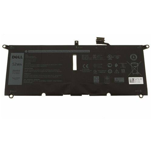 фото Аккумулятор для ноутбука dell xps 13 9370/9380, 7.6v 6500mah