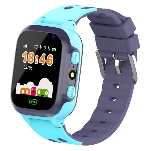 фото Детские умные часы smart baby watch e07, синий