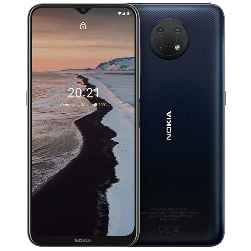 фото Смартфон nokia g10 3/32 гб ru, грозовое небо