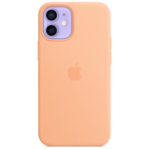 фото Чехол apple magsafe для iphone 12 mini, cиликон, светло-абрикосовый