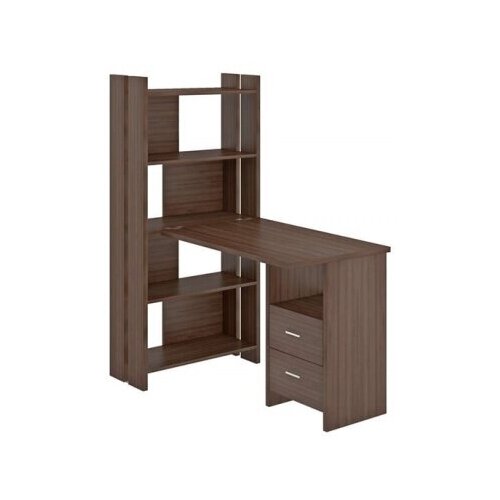 фото Компьютерный стол мэрдэс домино lite стл-ов+спрям+тял, шхг: 70х132.2 см, цвет: шамони