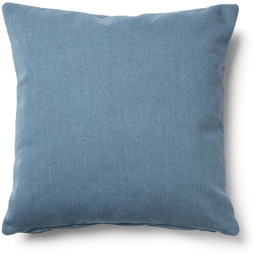 фото Чехол для подушки mak 45x45 синий ткань la forma