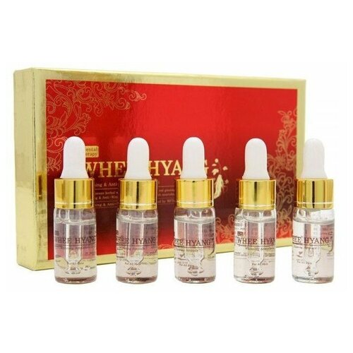 фото Deoproce whee hyang anti-wrinkle ampoule set набор сывороток для лица, 10 мл , 5 шт.